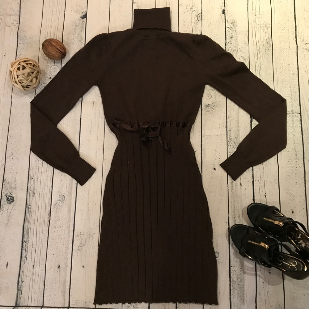 Turtle neck dress